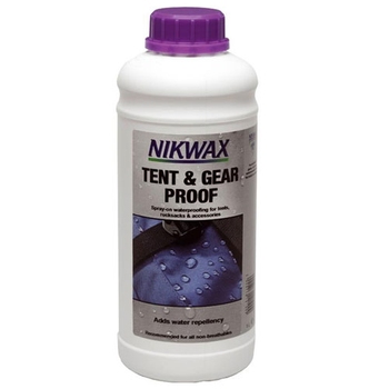 Просочення водовідштовхувальне Nikwax Tent & Gear Solarproof 1 л Concentrated (NWTGSW1000 (C)) - фото