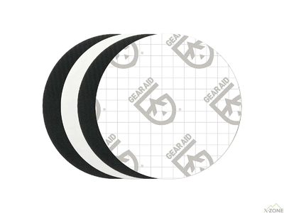 Ремонтний набір McNett Repair Patches with 2 clear PVC p. + 2 black Nylon p. - фото