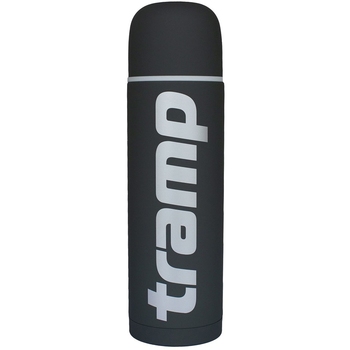 Термос Tramp Soft Touch 1.2 л Сірий (UTRC-110-grey) - фото