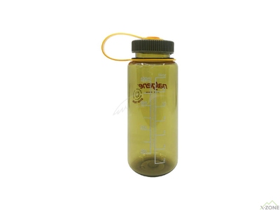 Фляга для води Nalgene Wide Mouth Sustain Water Bottle 0.5L Olive - фото