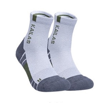 Носки для трекинга Kailas Low-cut Trekking Socks Men's (2 пары), Mid Gray  - фото