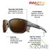 Сонцезахисні окуляри Julbo Monterosa 2 Reactiv HM 2-4 Polarized, Black/Brown - фото