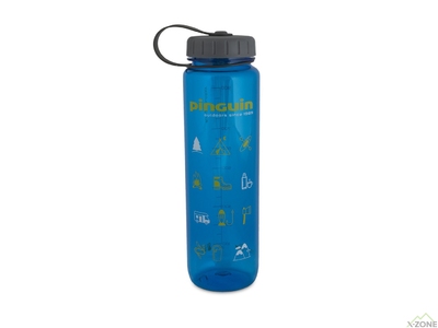 Фляга Pinguin Tritan Slim Bottle 1 L, Blue (PNG 804652) - фото