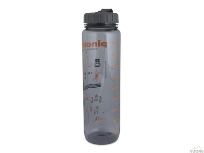 Фляга Pinguin Tritan Slim Bottle 1 L, Grey (PNG 804683) - фото