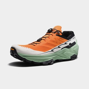 Трейловые кроссовки Kailas Fuga EX 3 Trail Running Shoes Men's, Orange/Navy Blue (KS2413112) - фото