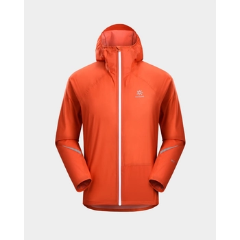 Куртка чоловіча для бігу Kailas Aero Nebula Light Trail Running Hardshell Jacket Men's, Sunset Orange (KG2231120) - фото