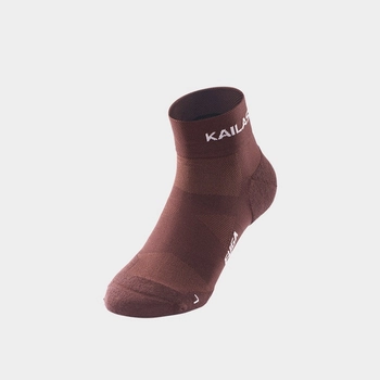 Шкарпетки бігові Kailas Low-cut Trail Running Socks Women's, Brown (KH2402205) - фото