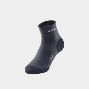 Шкарпетки бігові Kailas Low-cut Trail Running Socks Men's, Black (KH2402105) - фото