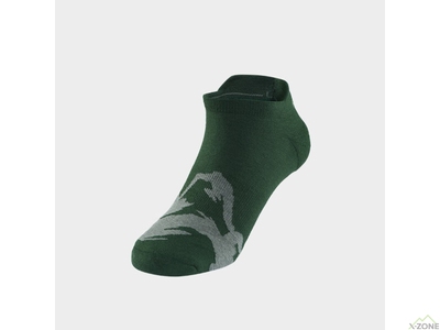 Шкарпетки спортивні Kailas Low-cut Sports Socks Men’s (2 Pairs), Green (KH2402101) - фото