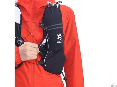 Рюкзак-жилет для трейлранінгу Kailas Fuga Air 8 Ⅳ Trail Running Vest, Black (KA2454006) - фото