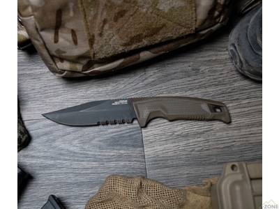 Нож SOG Recondo FX Partially Serrated, FDE (SOG 17-22-04-57) - фото