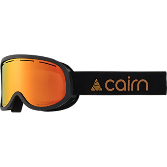 Маска горнолыжная Cairn Maestro CLX3, Black Orange - фото