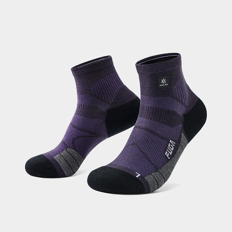 Термоноски Kailas Low Cut Trail Running Wool Socks Women's, Deep Purple (KH2401204) - фото