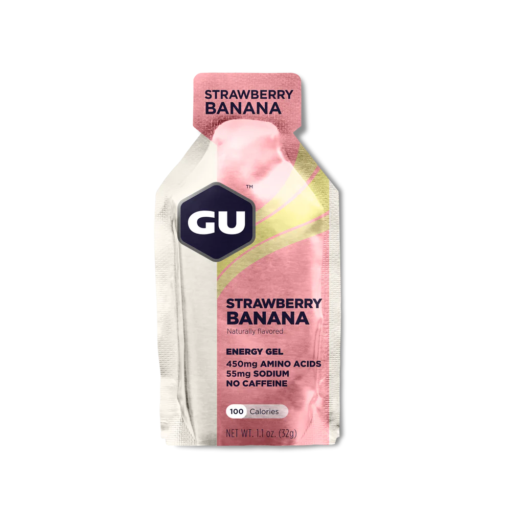 Гель энергетический GU Original Energy Gel 32 g, Strawberry Banana - фото