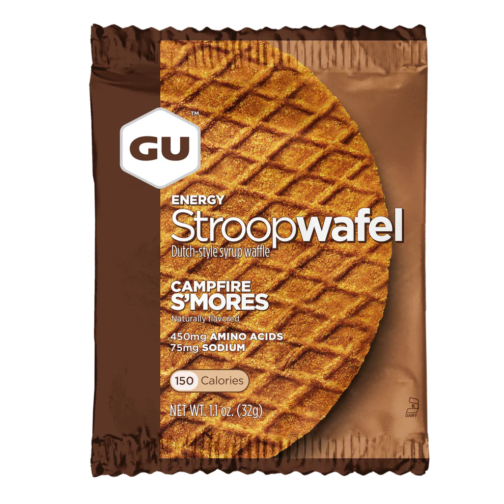 Вафля энергетическая GU Energy Stroopwafel 32 g, Campfire SMores - фото