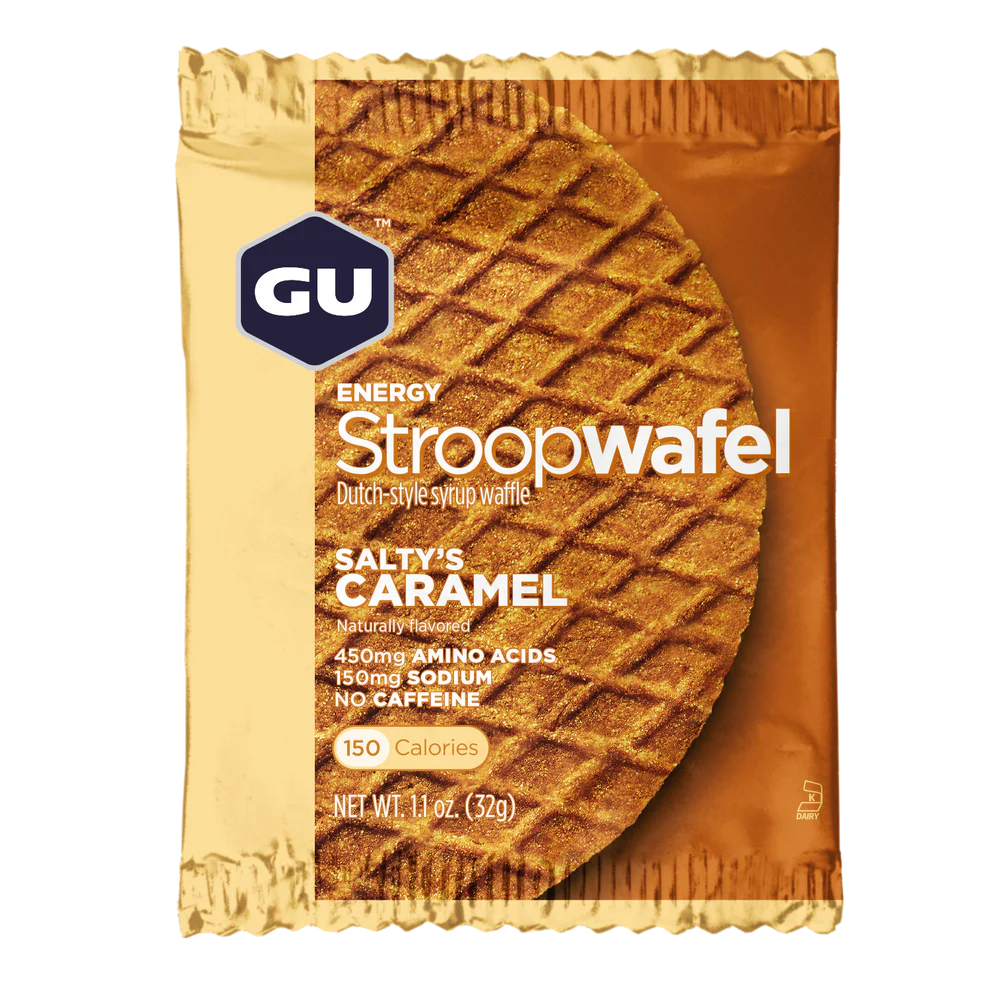 Вафля энергетическая GU Energy Stroopwafel 32 g, Salty's Caramel - фото