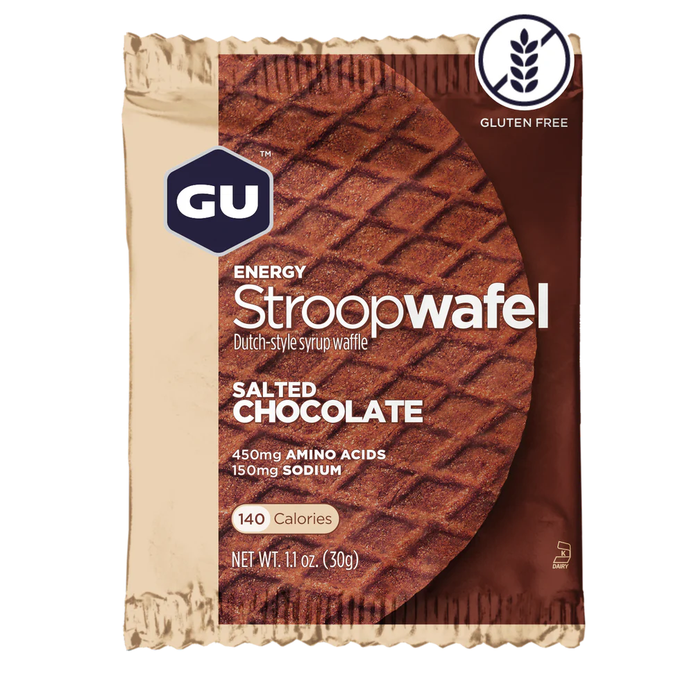 Вафля энергетическая GU Energy Stroopwafel 32 g, Salted Chocolate - фото