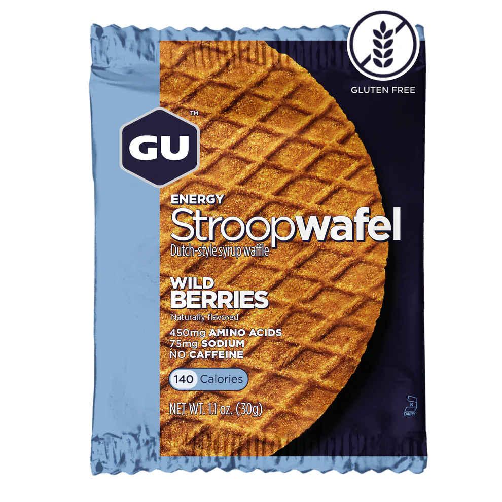 Вафля энергетическая GU Energy Stroopwafel 32 g, Wild Berry - фото