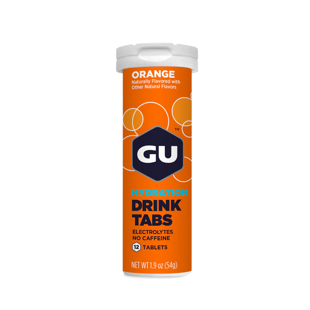 Изотоник таблетированный GU Hydration Drink Tabs 12x4,5 g, Orange - фото