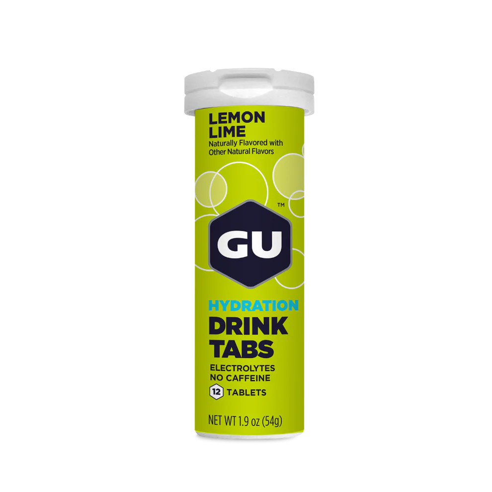 Изотоник таблетированный GU Hydration Drink Tabs 12x4,5 g, Lemon-Lime - фото