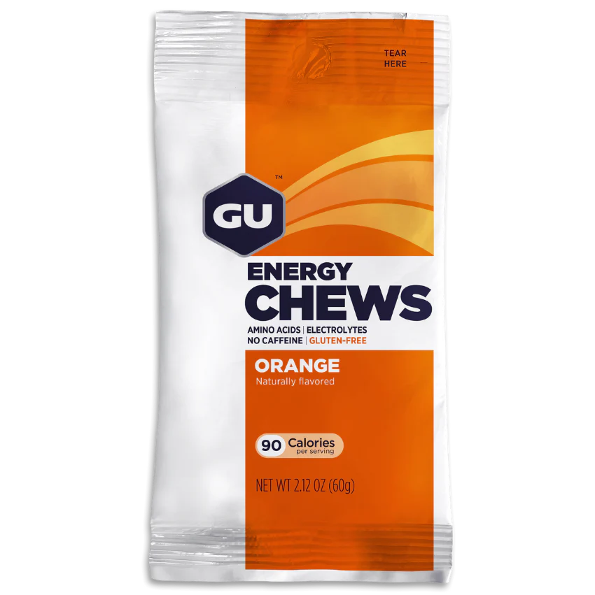 Энергетические желейки GU Energy Chews 60 g, Orange - фото