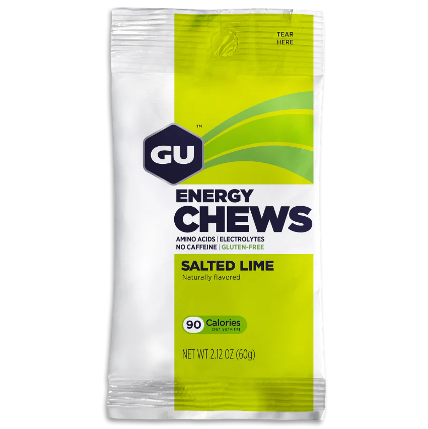 Энергетические желейки GU Energy Chews 60 g, Salted Lime - фото