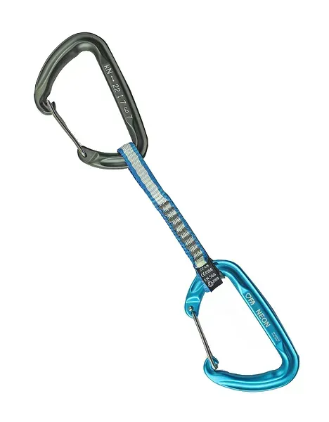 Відтяжка First Ascent Neon Express DY 10 mm 18 cm - фото