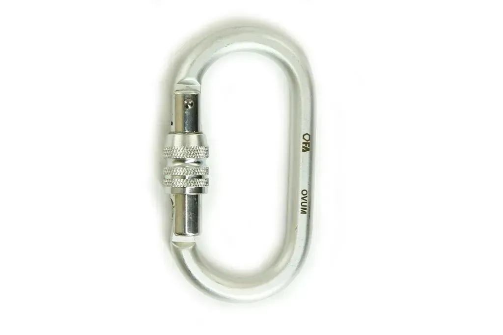 Карабин First Ascent Ovum Keylock Steel, Silver (FA 8007) - фото